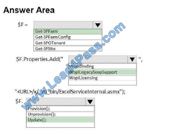 leads4pass ms-301 exam question q11-1