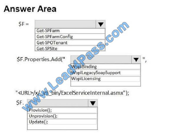 leads4pass ms-301 exam question q11