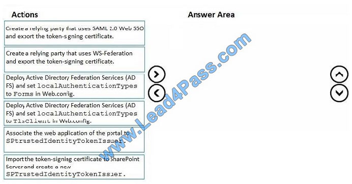 leads4pass ms-301 exam question q5