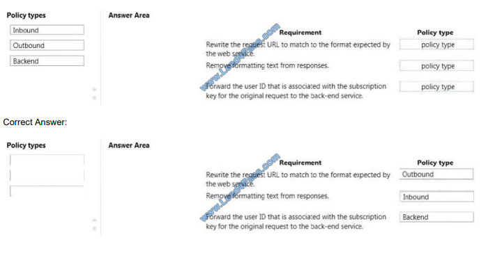 vcecert az-203 exam questions q13