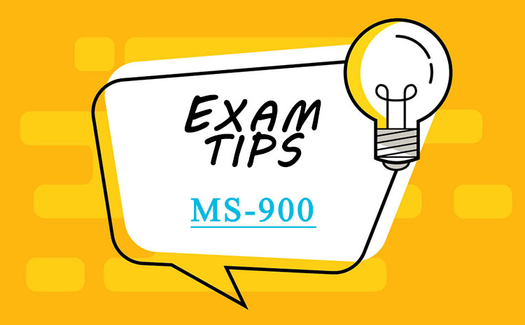 microsoft ms-900 exam tips