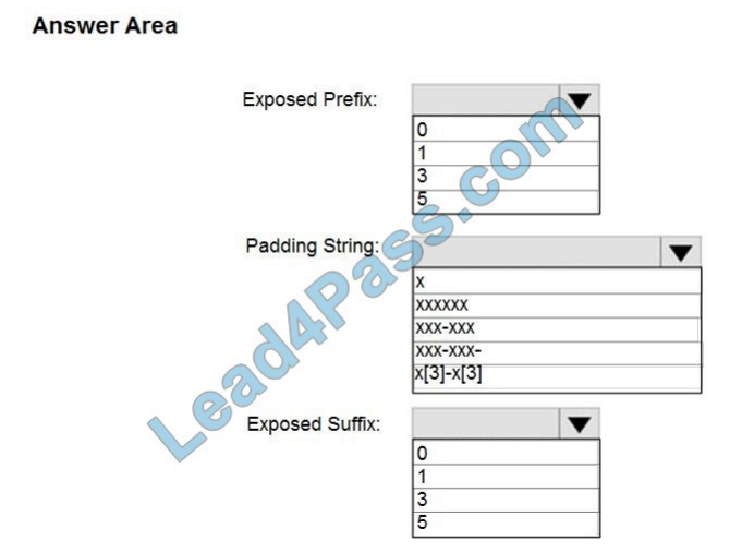 leads4pass dp-300 exam questions q6-1