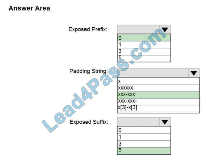 leads4pass dp-300 exam questions q6-2