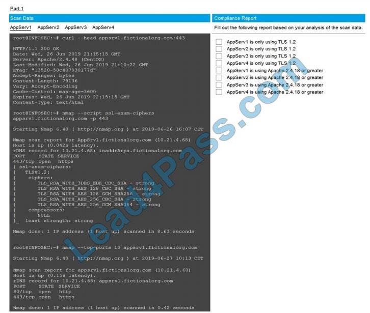 leads4pass cs0-002 practice test q7