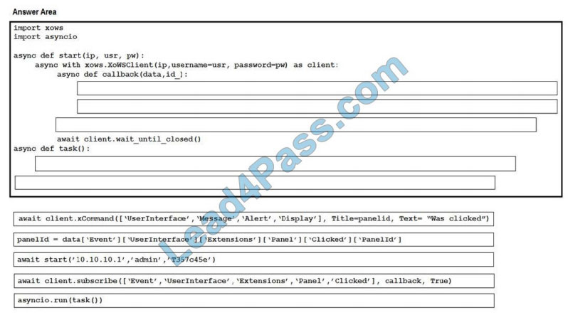 [2021.3] leads4pass 300-835 practice test q8