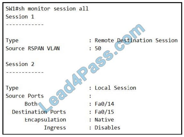[2021.3] leads4pass 350-401 practice test q8
