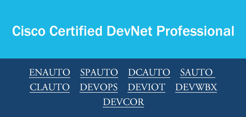 Cisco Certified DevNet Professional exam dumps