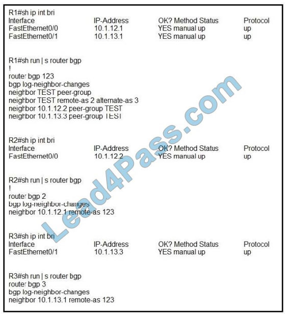 cisco 300-510 exam questions q2