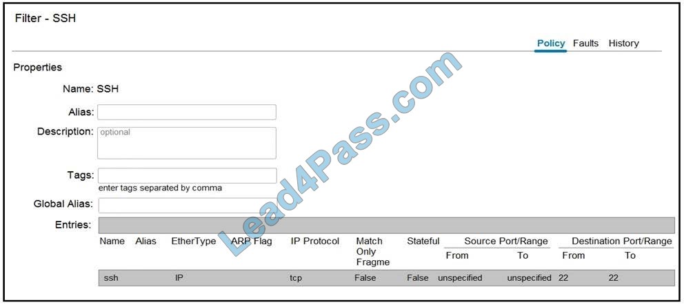 CCNP Data Center 300-630 DCACIA exam q26